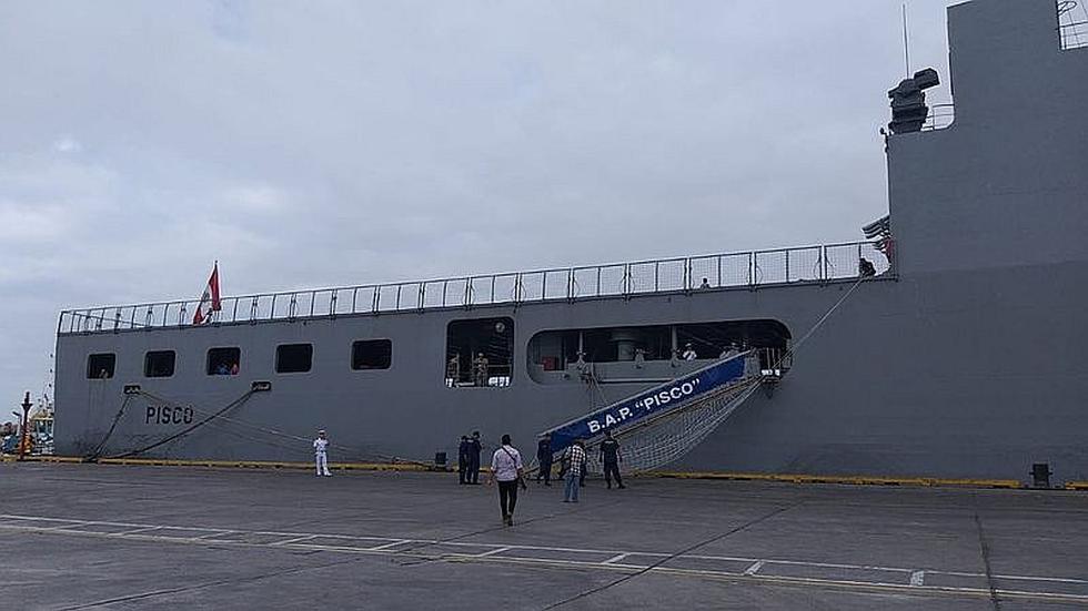 Buque "Pisco", uno de los más modernos del país, arribó al Puerto de Matarani (FOTOS)
