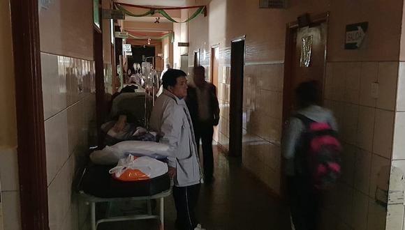 ​Hospital Honorio Delgado se queda sin energía eléctrica