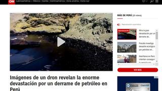 Derrame de petróleo en Perú: así informan los medios periodísticos del mundo (FOTOS)