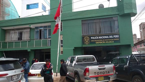 Juliaca: Minero acusa a policías del hurto de más de un kilo de oro