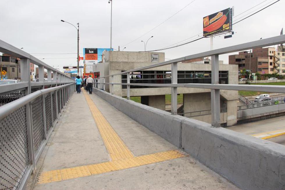MML mejoró accesos en estación Canadá del Metropolitano