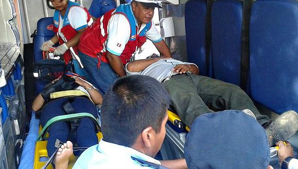 Trujillo: Triple choque deja dos heridos en la avenida América Sur 