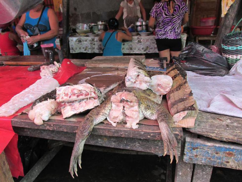 Mira qué carne comen los loretanos ante alza del precio del pollo