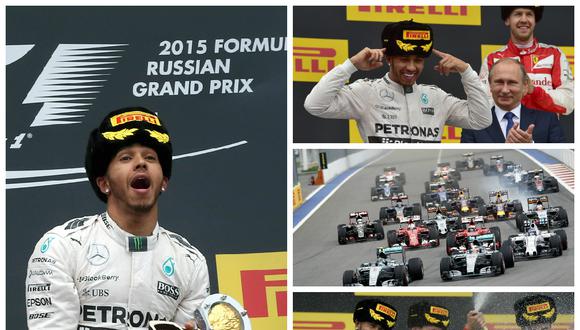 Fórmula Uno: Lewis Hamilton gana el Gran Premio de Rusia