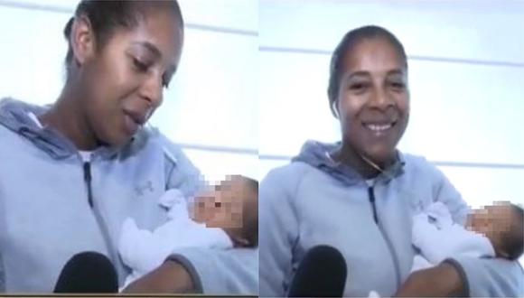 Leyla Chihuán sorprende al presentar a su hija recién nacida (VIDEO)