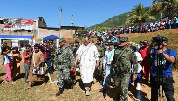 Ministro de Defensa visitó distrito ayacuchano de Anchihuay - Vraem