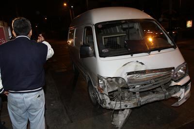 Conductor ebrio provoca accidente en Los Olivos