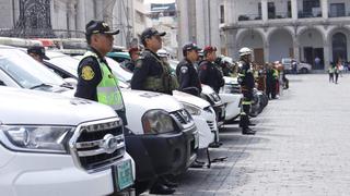 Arequipa: Policía instaló puestos de auxilio rápido para viajeros por Semana Santa