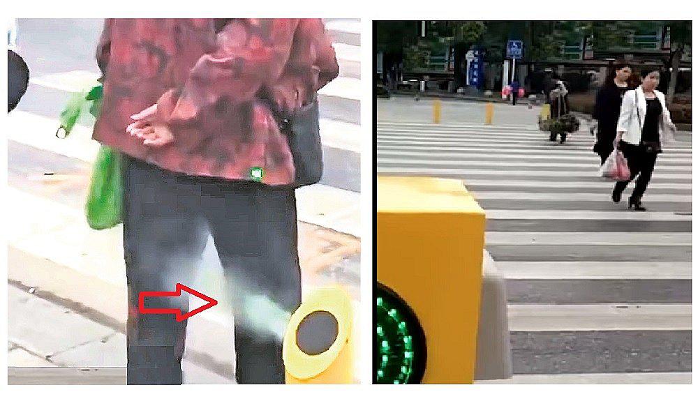​Moderno sistema moja a peatones que no respetan semáforo (VIDEO)