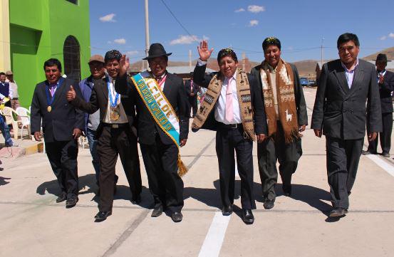 Centro poblado de Caspa recibe cerca de un millón de soles en aniversario