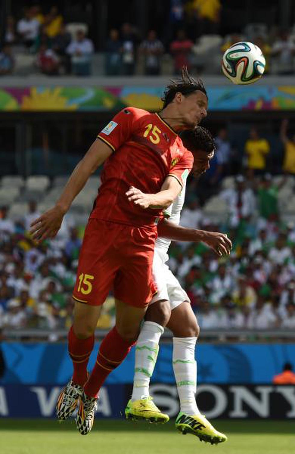 Los mejores momentos del partido Bélgica - Argelia (FOTOS)