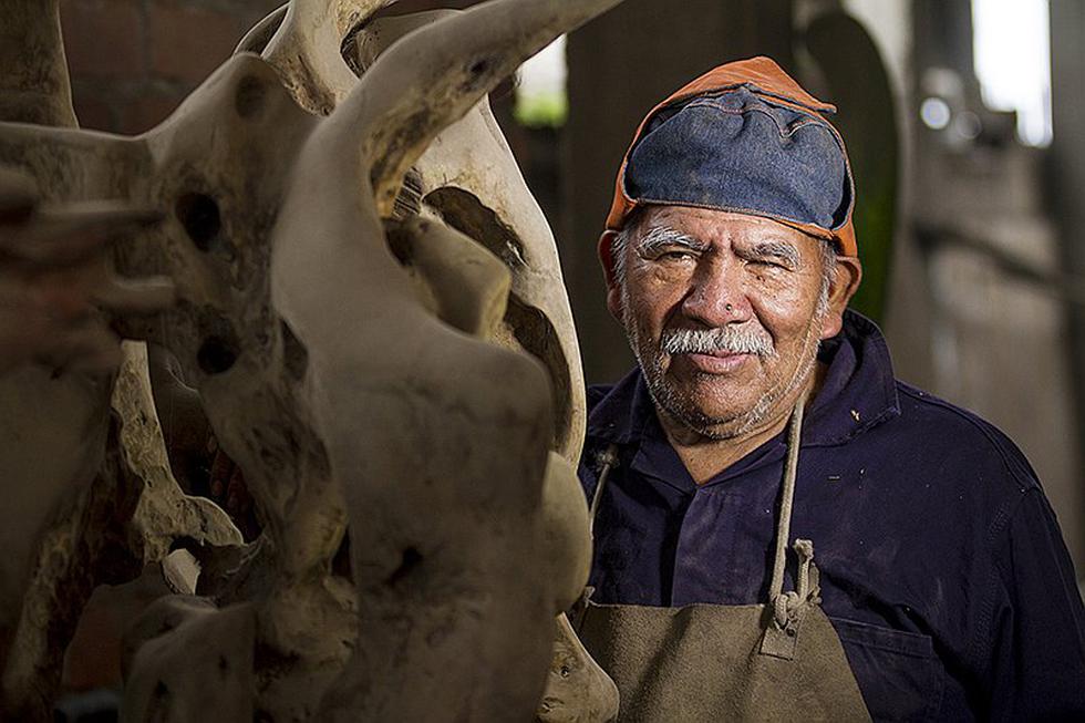 Conoce la historia de Antonio Pareja, un peruano dedicado al arte de esculpir (FOTOS Y VIDEO)