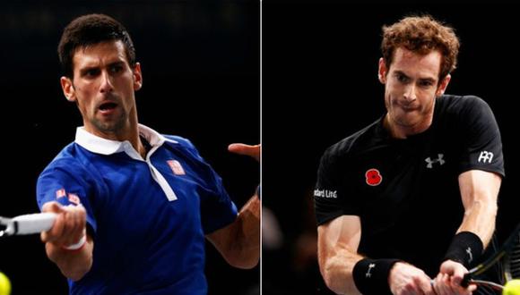 Abierto de París: Novak Djokovic y Andy Murray se dan cita en la final 