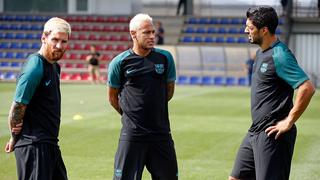 Barcelona: Así fue el entrenamiento para partido ante Celtic (VIDEO Y FOTOS)