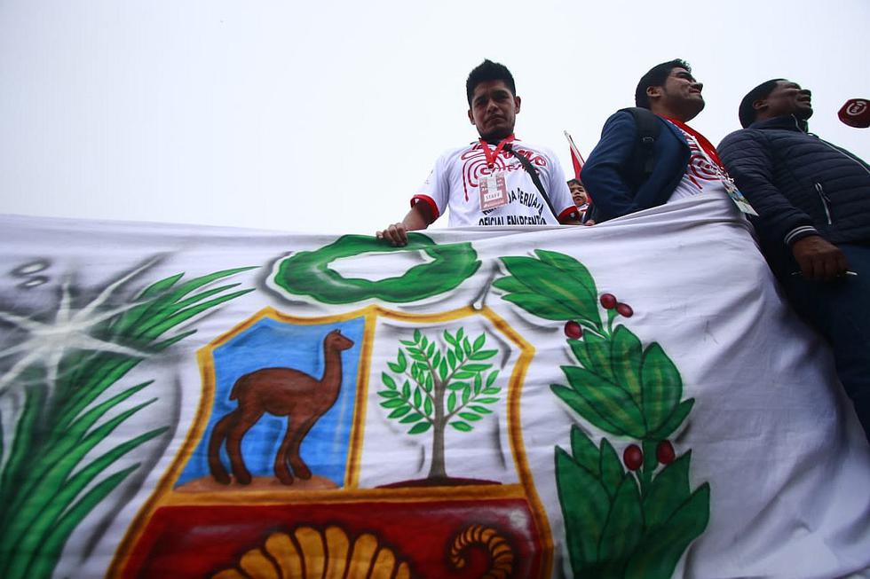 Perú vs Escocia: Hinchas viven verdadera fiesta en la previa del partido (FOTOS)