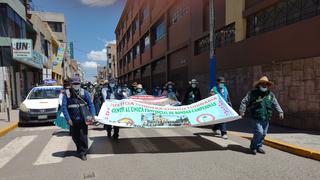 Ronderos exigen mayor seguridad en Juliaca y San Miguel