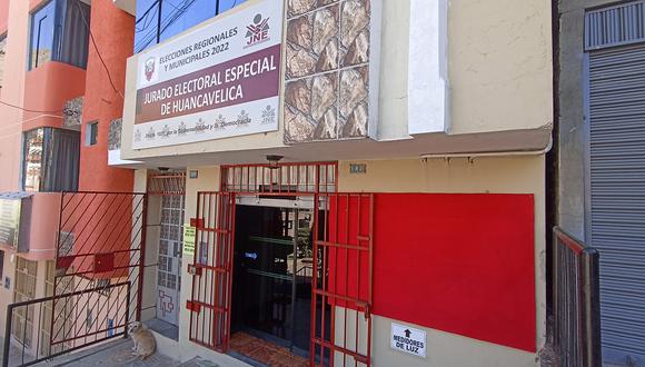 Jurado Electoral Especial de Huancavelica.