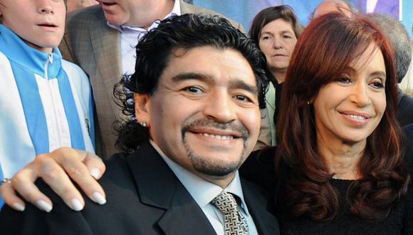 Este es el regalo que Diego Maradona le envió a Cristina Fernández