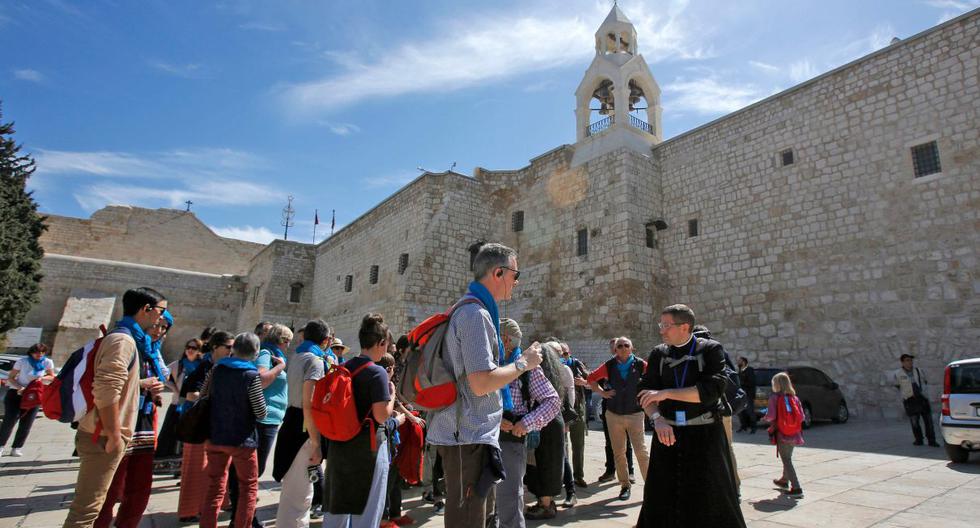 Según periodistas, la basílica en Belén estaba abierta el jueves por la mañana. (AFP).