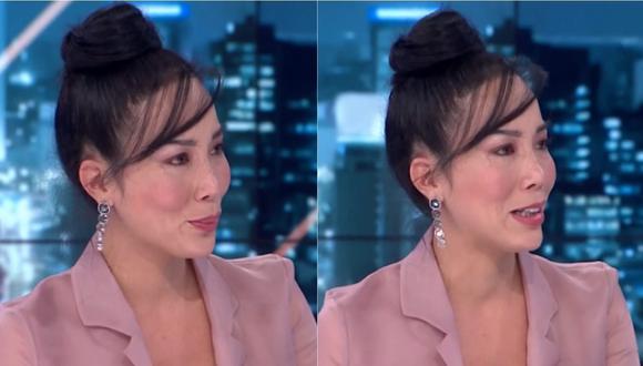 Patty Wong llora en vivo: “Entre 300 y 400 personas me piden trabajo” (Captura: Latina)