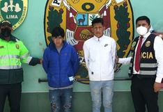 Detienen a dos sujetos acusados de atacar sexualmente a una menor de 13 años en San Juan de Lurigancho