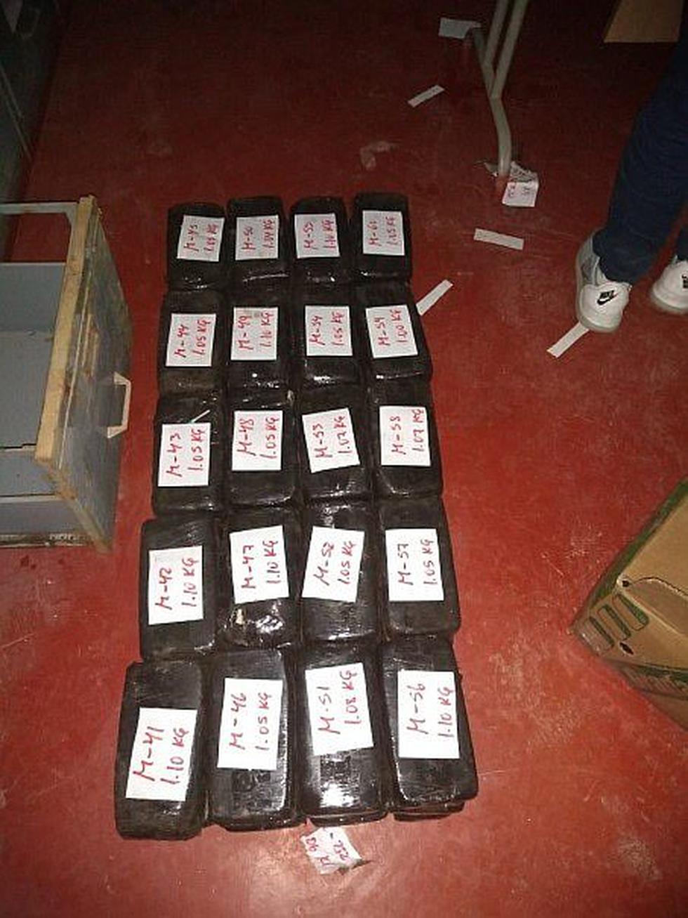 Vraem: Pareja cae con 395 kilos de droga en un volquete (Fotos)