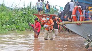 Selva Central en riesgo por crecida y desborde de ríos (FOTOS)