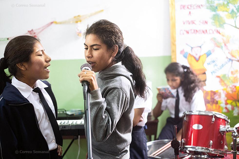 Cantos de esperanza: en Puerto Nuevo usan la música para enseñar