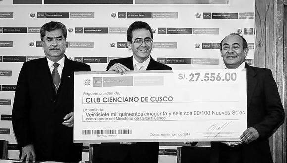 Cusco: Trabajadores del Ministerio de Cultura hacen colecta y donan dinero al Cienciano