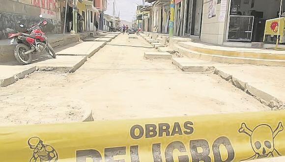 ​Lambayeque: Constructora tiene S/.200 millones en obras inconclusas