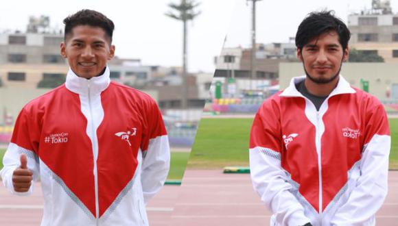 César Rodríguez y Luis Henry Campos competirán en 20 km. marcha en Tokio 2020. (Foto: IPD)