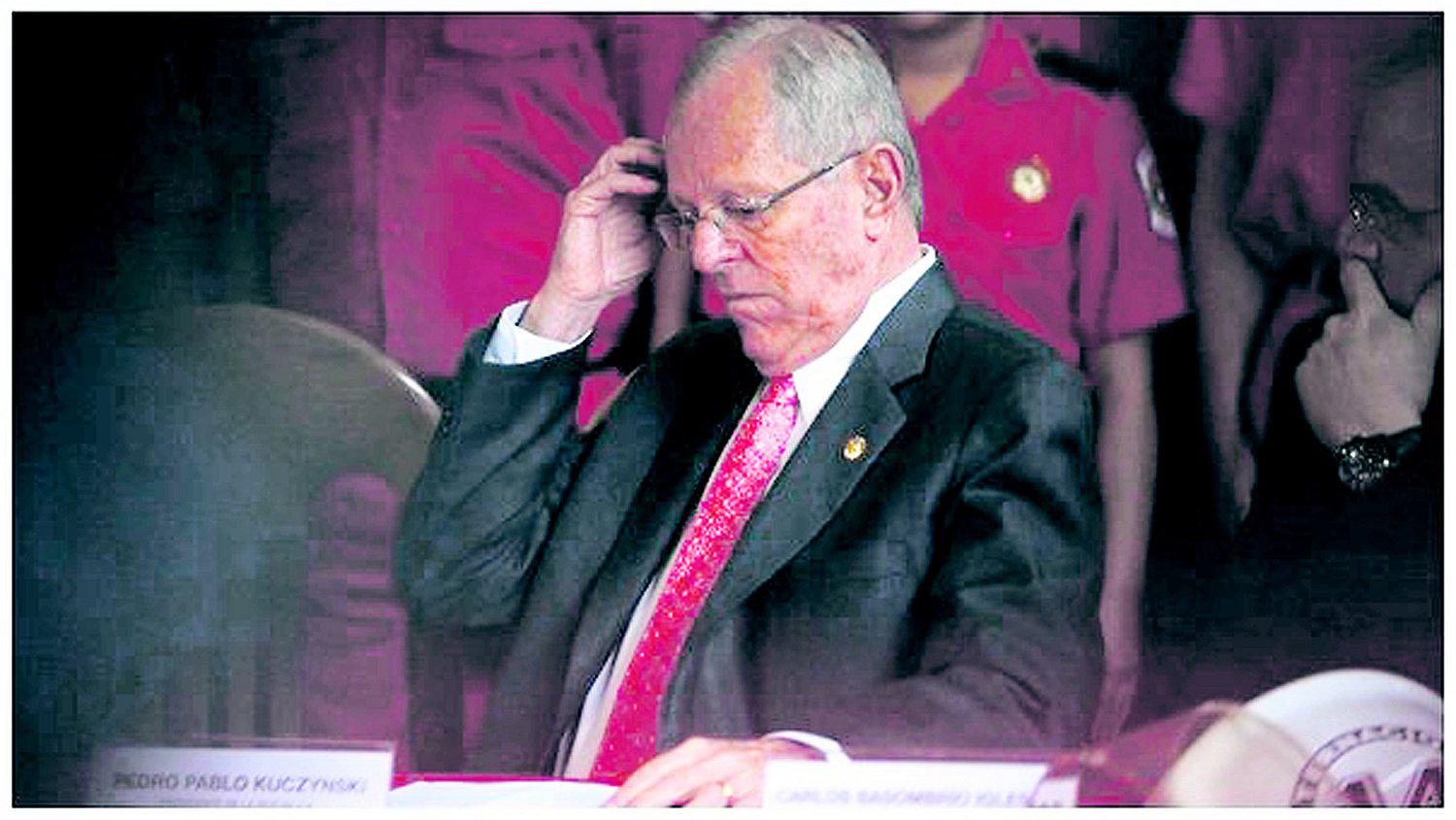 Congreso admite la moción de vacancia  presidencial de Pedro Pablo Kuczynki 