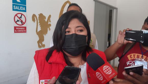 Betssy Chávez dirige la cartera de Trabajo y es Congresista por Perú Libre.