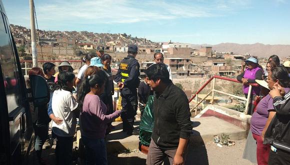 ​Arequipa: Arrojan el cuerpo de una mujer en un puente