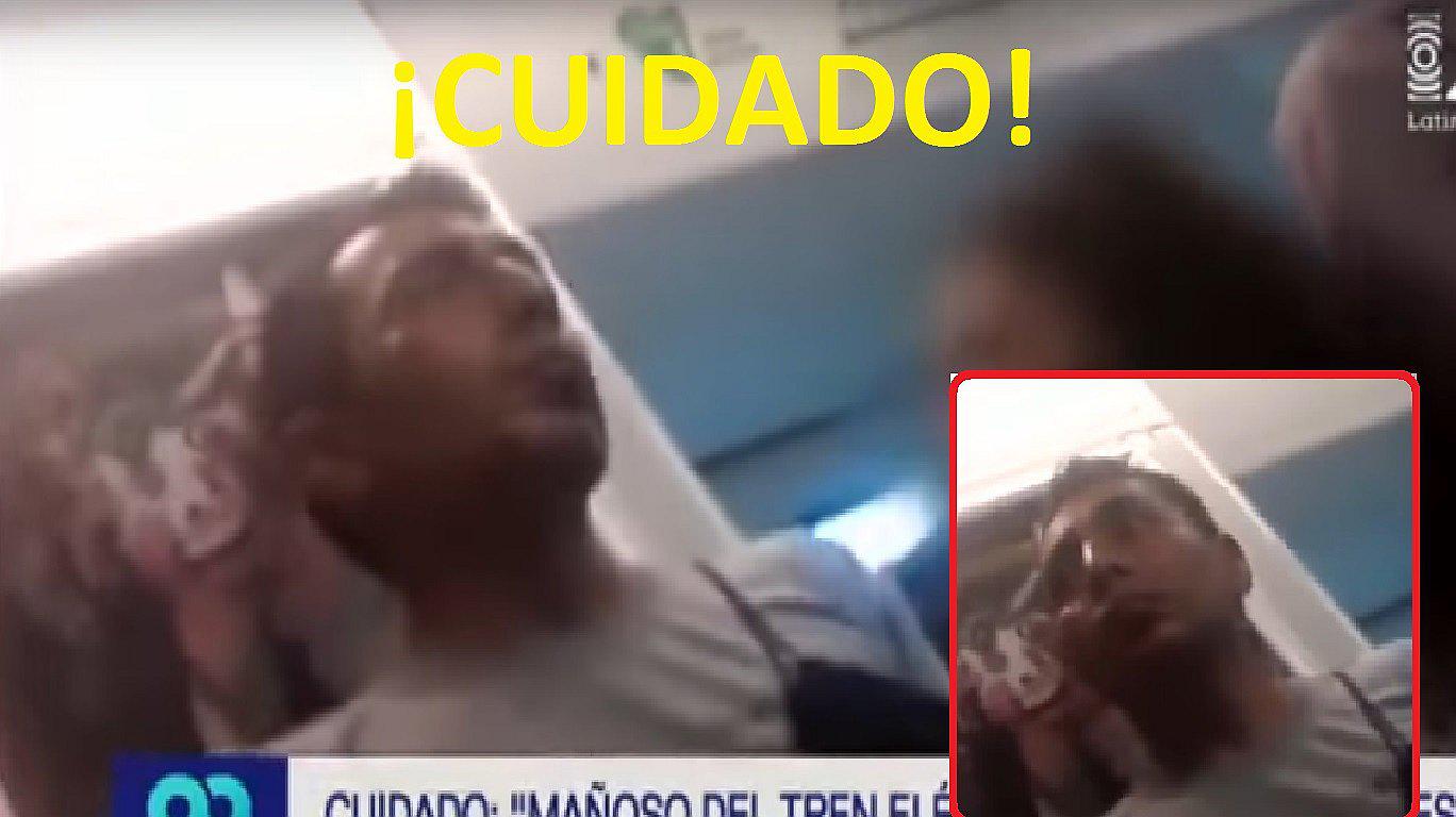 YouTube: Captan a hombre tocando partes íntimas a joven en Metro de Lima (VIDEO)