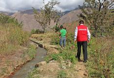 Abandonan obras de irrigación en tres provincias de Huánuco