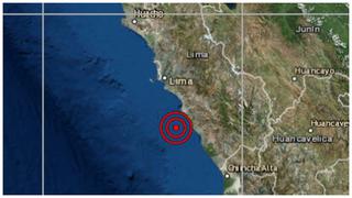 Temblor de magnitud 4 se reportó en Lima esta tarde