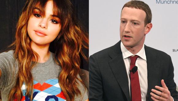 Selena Gomez le envió mensaje a Mark Zuckerberg para acabar con los “haters” en Instagram y Facebook. (Foto: @selenagomez y AFP/Christof STACHE)