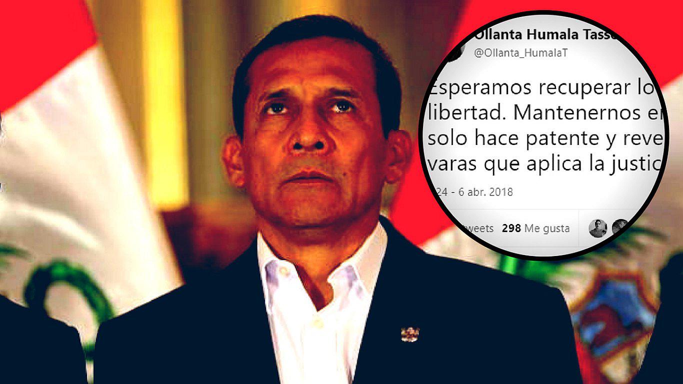 Ollanta Humala: "Esperamos recuperar lo justo, nuestra libertad" (FOTOS)