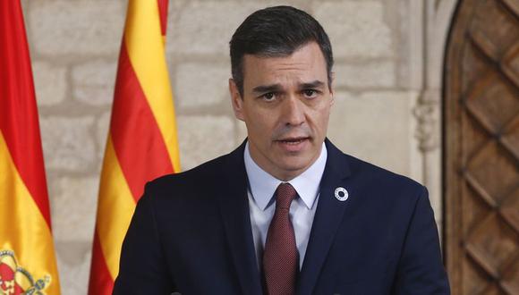 Presidente de España restringe la circulación de personas, cierra comercios y espectáculos EFE/ Quique García/POOL