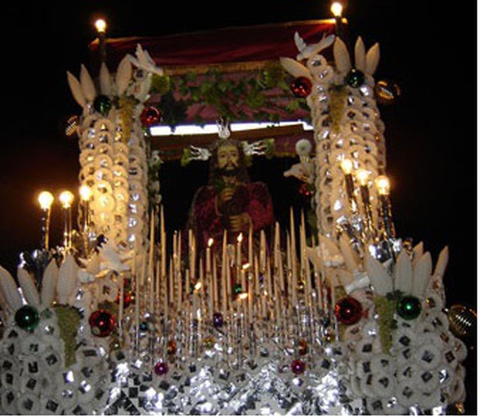 Señor de la Parra hoy en procesión