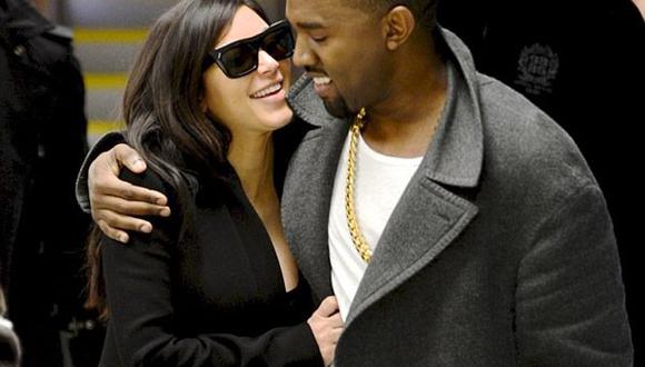 Kim Kardashian y Kanye West ya son marido y mujer