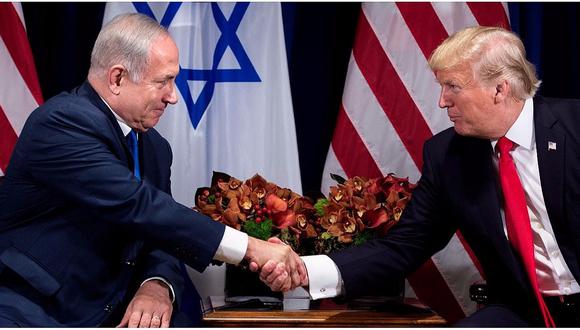 Israel agradece "decisión justa y valiente" de Trump sobre Jerusalén