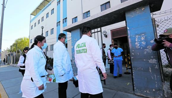 Peritos de Medicina Legal de Arequipa hicieron  homologación con placa obtenida de  turista Natacha de Crombrugghe fue sin odontólogos extranjeros. (Foto: Difusión)