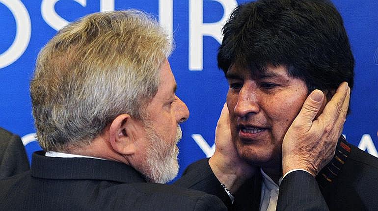 Evo Morales arremete contra justicia brasileña: "Quieren proscribir al hermano Lula"