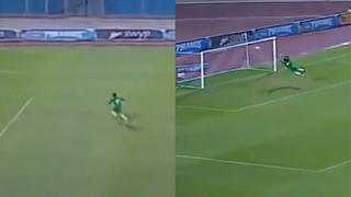 La espectacular volada de un portero egipcio para evitar gol (VIDEO)
