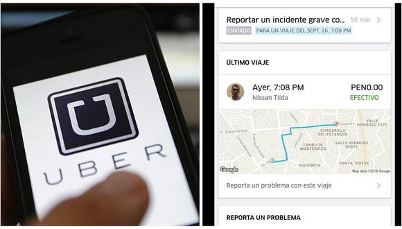 Uber responde sobre caso de pasajera que habría sido drogada por chofer (FOTOS)