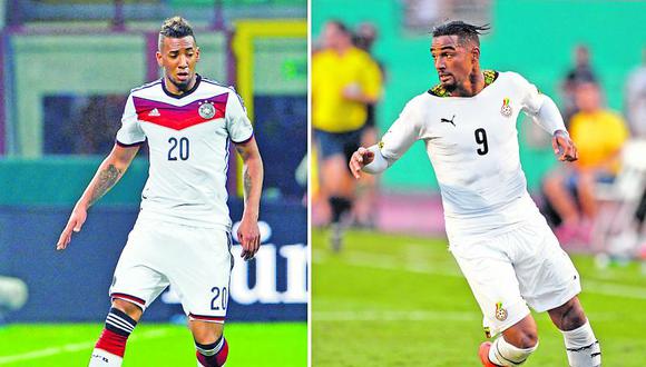 Hermanos y rivales en Brasil 2014: Jerome y Prince Boateng juegan hoy por Alemania y Ghana