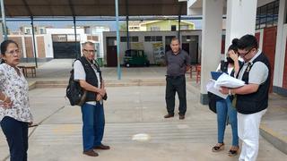 Ica: Perito inspecciona obra mal hecha de colegio tinguiñano