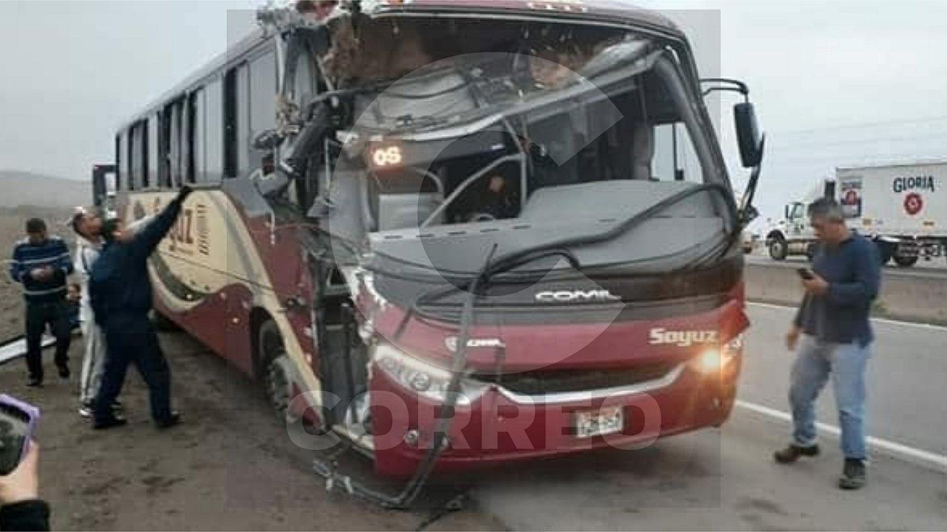 Cañete: accidente de tránsito vehicular deja una veintena de heridos